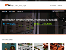 Tablet Screenshot of nfftechnologies.com